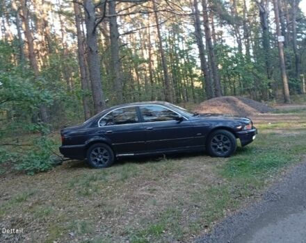 Синий БМВ 5 Серия, объемом двигателя 2.5 л и пробегом 350 тыс. км за 2600 $, фото 5 на Automoto.ua