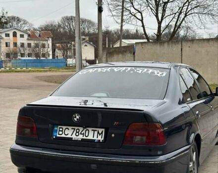 Синий БМВ 5 Серия, объемом двигателя 3.5 л и пробегом 280 тыс. км за 6300 $, фото 9 на Automoto.ua