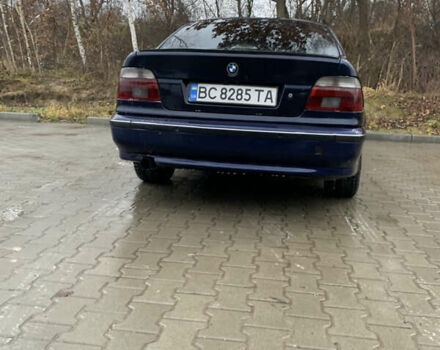 Синий БМВ 5 Серия, объемом двигателя 3 л и пробегом 468 тыс. км за 7000 $, фото 7 на Automoto.ua