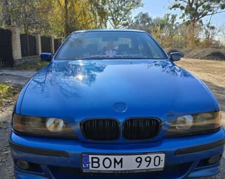 Синій БМВ 5 Серія, об'ємом двигуна 3 л та пробігом 380 тис. км за 2800 $, фото 1 на Automoto.ua