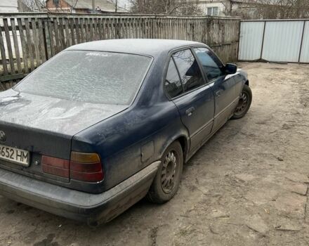 Синий БМВ 5 Серия, объемом двигателя 2.5 л и пробегом 300 тыс. км за 1500 $, фото 5 на Automoto.ua