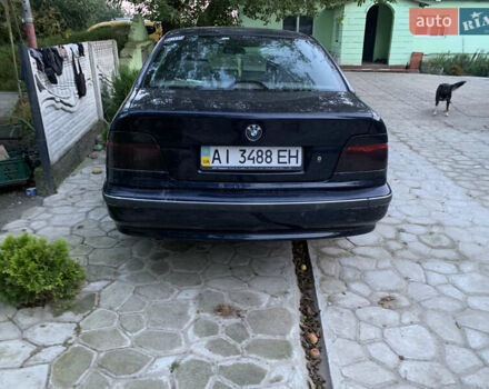 Синий БМВ 5 Серия, объемом двигателя 2.5 л и пробегом 240 тыс. км за 2900 $, фото 3 на Automoto.ua