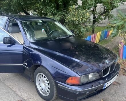 Синий БМВ 5 Серия, объемом двигателя 2.9 л и пробегом 326 тыс. км за 3700 $, фото 1 на Automoto.ua