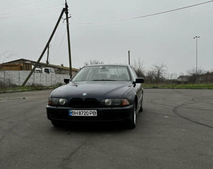 Синій БМВ 5 Серія, об'ємом двигуна 3 л та пробігом 350 тис. км за 4100 $, фото 14 на Automoto.ua
