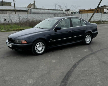 Синій БМВ 5 Серія, об'ємом двигуна 3 л та пробігом 350 тис. км за 4100 $, фото 12 на Automoto.ua