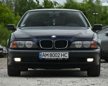 Синий БМВ 5 Серия, объемом двигателя 2 л и пробегом 252 тыс. км за 4900 $, фото 4 на Automoto.ua
