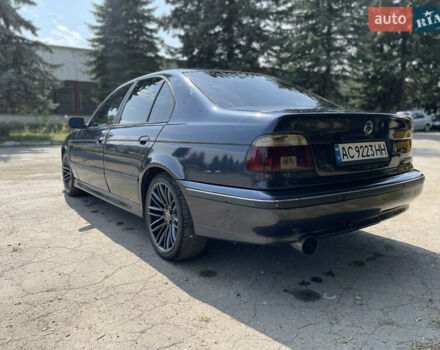 Синий БМВ 5 Серия, объемом двигателя 2.93 л и пробегом 454 тыс. км за 5450 $, фото 22 на Automoto.ua