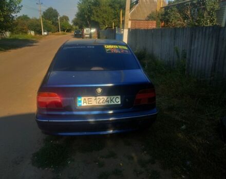 Синий БМВ 5 Серия, объемом двигателя 2 л и пробегом 205 тыс. км за 3082 $, фото 3 на Automoto.ua