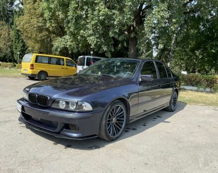 Синий БМВ 5 Серия, объемом двигателя 2.9 л и пробегом 454 тыс. км за 5450 $, фото 1 на Automoto.ua