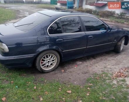 Синій БМВ 5 Серія, об'ємом двигуна 2 л та пробігом 275 тис. км за 5200 $, фото 3 на Automoto.ua