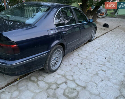 Синий БМВ 5 Серия, объемом двигателя 2.5 л и пробегом 240 тыс. км за 2900 $, фото 2 на Automoto.ua