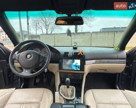 Синий БМВ 5 Серия, объемом двигателя 3.5 л и пробегом 280 тыс. км за 6300 $, фото 15 на Automoto.ua