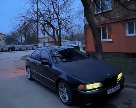 Синий БМВ 5 Серия, объемом двигателя 2.5 л и пробегом 337 тыс. км за 3000 $, фото 1 на Automoto.ua