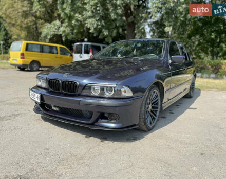Синий БМВ 5 Серия, объемом двигателя 2.93 л и пробегом 454 тыс. км за 5450 $, фото 23 на Automoto.ua