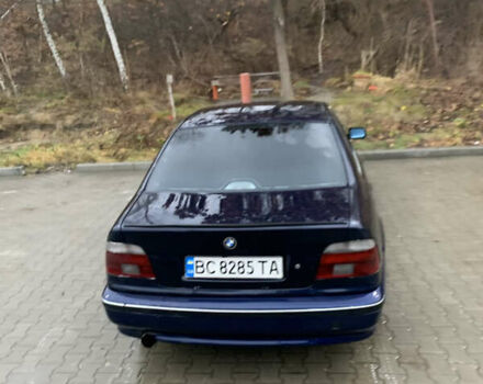 Синий БМВ 5 Серия, объемом двигателя 3 л и пробегом 468 тыс. км за 7000 $, фото 5 на Automoto.ua