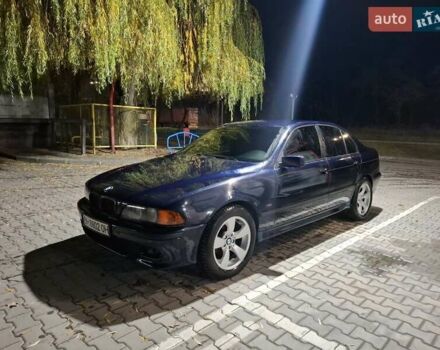 Синий БМВ 5 Серия, объемом двигателя 1.99 л и пробегом 297 тыс. км за 3700 $, фото 1 на Automoto.ua