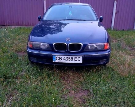 Синий БМВ 5 Серия, объемом двигателя 2 л и пробегом 340 тыс. км за 3650 $, фото 1 на Automoto.ua