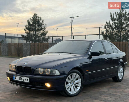 Синий БМВ 5 Серия, объемом двигателя 2.5 л и пробегом 381 тыс. км за 5700 $, фото 1 на Automoto.ua