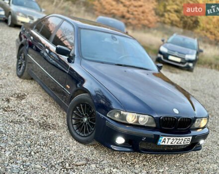 Синий БМВ 5 Серия, объемом двигателя 2 л и пробегом 300 тыс. км за 3300 $, фото 2 на Automoto.ua