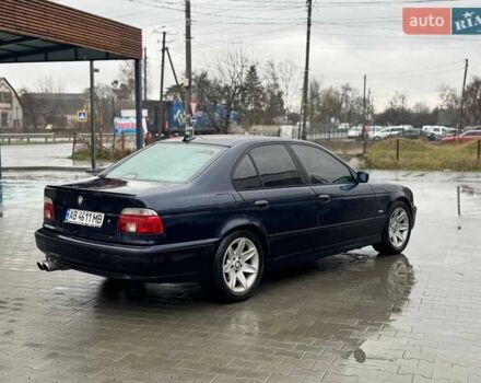 Синий БМВ 5 Серия, объемом двигателя 1.99 л и пробегом 320 тыс. км за 4500 $, фото 2 на Automoto.ua