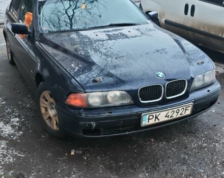 Синий БМВ 5 Серия, объемом двигателя 2.5 л и пробегом 490 тыс. км за 1700 $, фото 2 на Automoto.ua