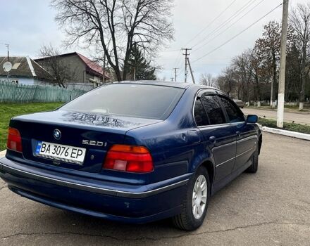 Синій БМВ 5 Серія, об'ємом двигуна 2 л та пробігом 360 тис. км за 4300 $, фото 4 на Automoto.ua