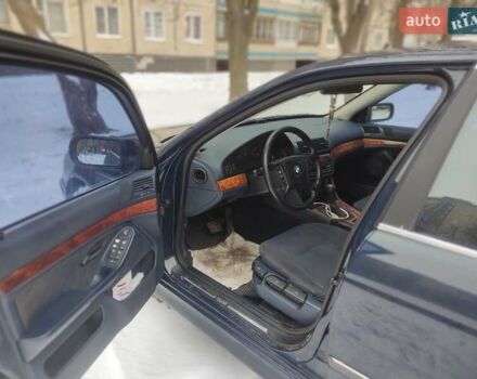 Синий БМВ 5 Серия, объемом двигателя 2.5 л и пробегом 440 тыс. км за 5500 $, фото 10 на Automoto.ua