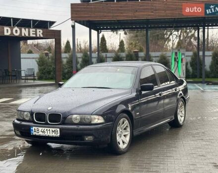 Синий БМВ 5 Серия, объемом двигателя 1.99 л и пробегом 320 тыс. км за 4500 $, фото 1 на Automoto.ua