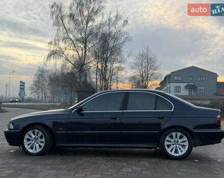 Синий БМВ 5 Серия, объемом двигателя 2.5 л и пробегом 381 тыс. км за 5700 $, фото 4 на Automoto.ua