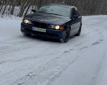 Синий БМВ 5 Серия, объемом двигателя 2 л и пробегом 420 тыс. км за 3000 $, фото 1 на Automoto.ua