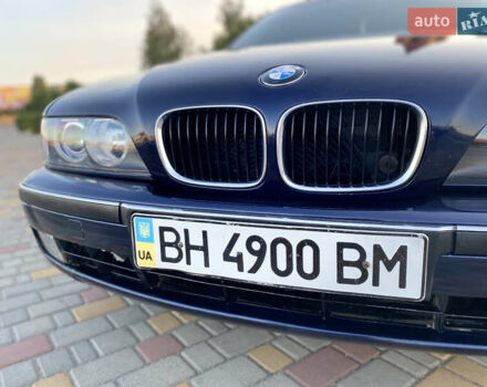 Синий БМВ 5 Серия, объемом двигателя 2 л и пробегом 270 тыс. км за 5400 $, фото 3 на Automoto.ua