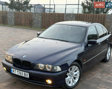 Синий БМВ 5 Серия, объемом двигателя 2.5 л и пробегом 381 тыс. км за 5700 $, фото 2 на Automoto.ua