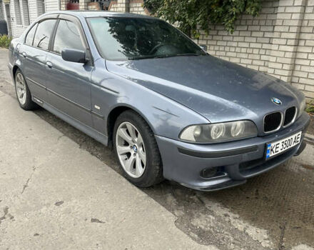 Синий БМВ 5 Серия, объемом двигателя 3 л и пробегом 485 тыс. км за 6699 $, фото 1 на Automoto.ua
