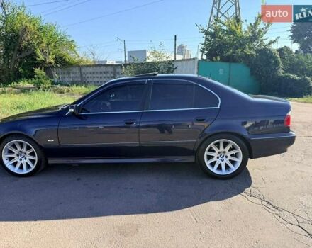 Синий БМВ 5 Серия, объемом двигателя 3 л и пробегом 380 тыс. км за 5300 $, фото 4 на Automoto.ua