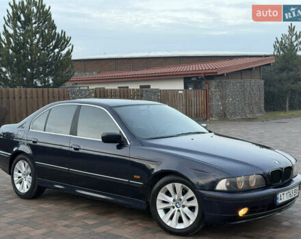 Синий БМВ 5 Серия, объемом двигателя 2.5 л и пробегом 381 тыс. км за 5700 $, фото 10 на Automoto.ua