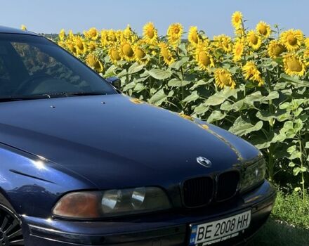 Синий БМВ 5 Серия, объемом двигателя 2 л и пробегом 420 тыс. км за 3000 $, фото 4 на Automoto.ua