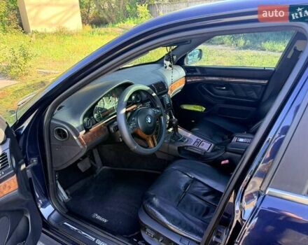 Синий БМВ 5 Серия, объемом двигателя 3 л и пробегом 380 тыс. км за 5300 $, фото 6 на Automoto.ua