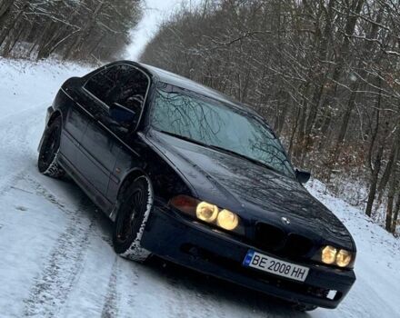 Синий БМВ 5 Серия, объемом двигателя 2 л и пробегом 420 тыс. км за 3000 $, фото 3 на Automoto.ua