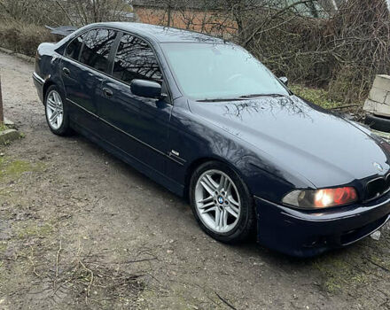 Синий БМВ 5 Серия, объемом двигателя 3 л и пробегом 400 тыс. км за 5200 $, фото 3 на Automoto.ua