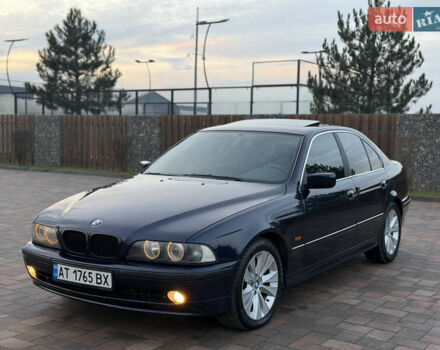 Синий БМВ 5 Серия, объемом двигателя 2.5 л и пробегом 381 тыс. км за 5700 $, фото 14 на Automoto.ua