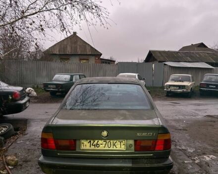 Синий БМВ 5 Серия, объемом двигателя 2 л и пробегом 20 тыс. км за 1100 $, фото 3 на Automoto.ua