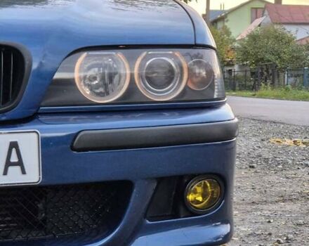 Синий БМВ 5 Серия, объемом двигателя 2.5 л и пробегом 630 тыс. км за 6000 $, фото 2 на Automoto.ua