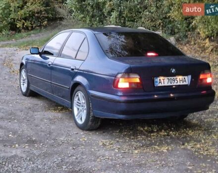 Синий БМВ 5 Серия, объемом двигателя 2.5 л и пробегом 630 тыс. км за 6000 $, фото 10 на Automoto.ua