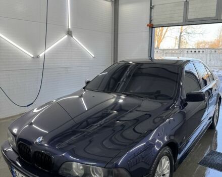 Синий БМВ 5 Серия, объемом двигателя 2.2 л и пробегом 245 тыс. км за 5700 $, фото 2 на Automoto.ua