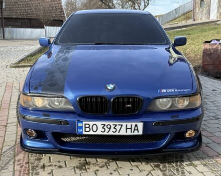 Синій БМВ 5 Серія, об'ємом двигуна 2.5 л та пробігом 385 тис. км за 4400 $, фото 1 на Automoto.ua