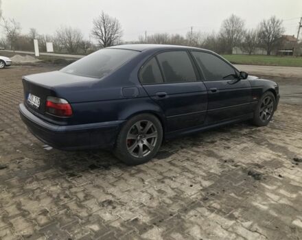 Синий БМВ 5 Серия, объемом двигателя 3 л и пробегом 250 тыс. км за 3500 $, фото 1 на Automoto.ua