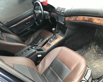 Синий БМВ 5 Серия, объемом двигателя 3 л и пробегом 250 тыс. км за 3500 $, фото 4 на Automoto.ua