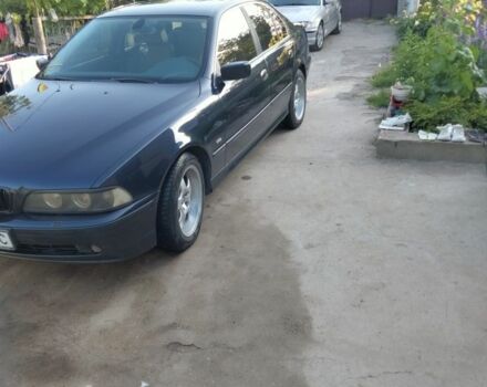 Синий БМВ 5 Серия, объемом двигателя 2.5 л и пробегом 330 тыс. км за 4999 $, фото 2 на Automoto.ua