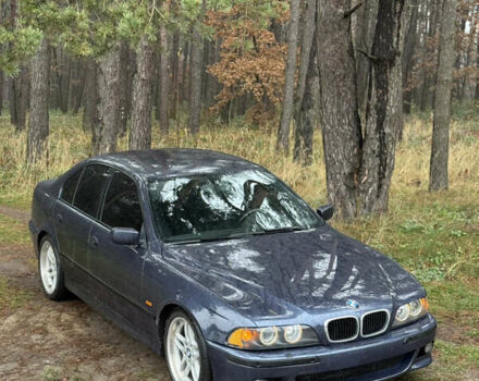 Синий БМВ 5 Серия, объемом двигателя 2.93 л и пробегом 368 тыс. км за 9200 $, фото 13 на Automoto.ua