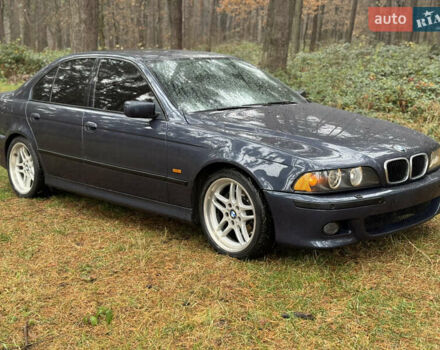 Синий БМВ 5 Серия, объемом двигателя 2.93 л и пробегом 368 тыс. км за 9200 $, фото 4 на Automoto.ua